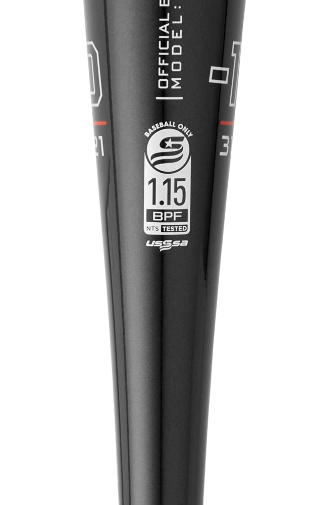 Mizuno B22-HOT METAL USSSA Baseball Bat for Youth -10 | -5 | 2022 Model | 2 3/4 Inch Barrel | 1-Piece Aluminum Construction | CORTECH Barrel Technology | Optimized End Cap | Speed Helix Grip - Perfect for Competitive Youth Baseball Games and Training