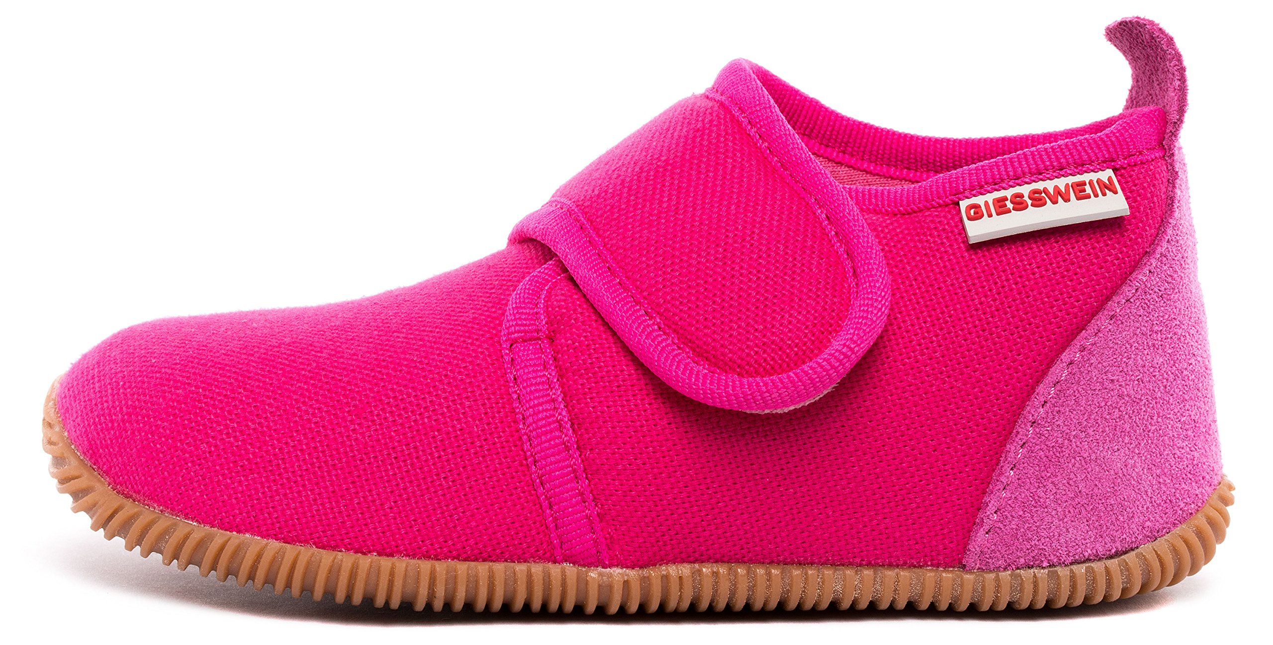 Giesswein Women's Merino Wool Slippers Size 4 US - Soft & Warm Indoor/Outdoor House Shoes in Pink - Perfect for Cozy Home, Office & Winter Wear