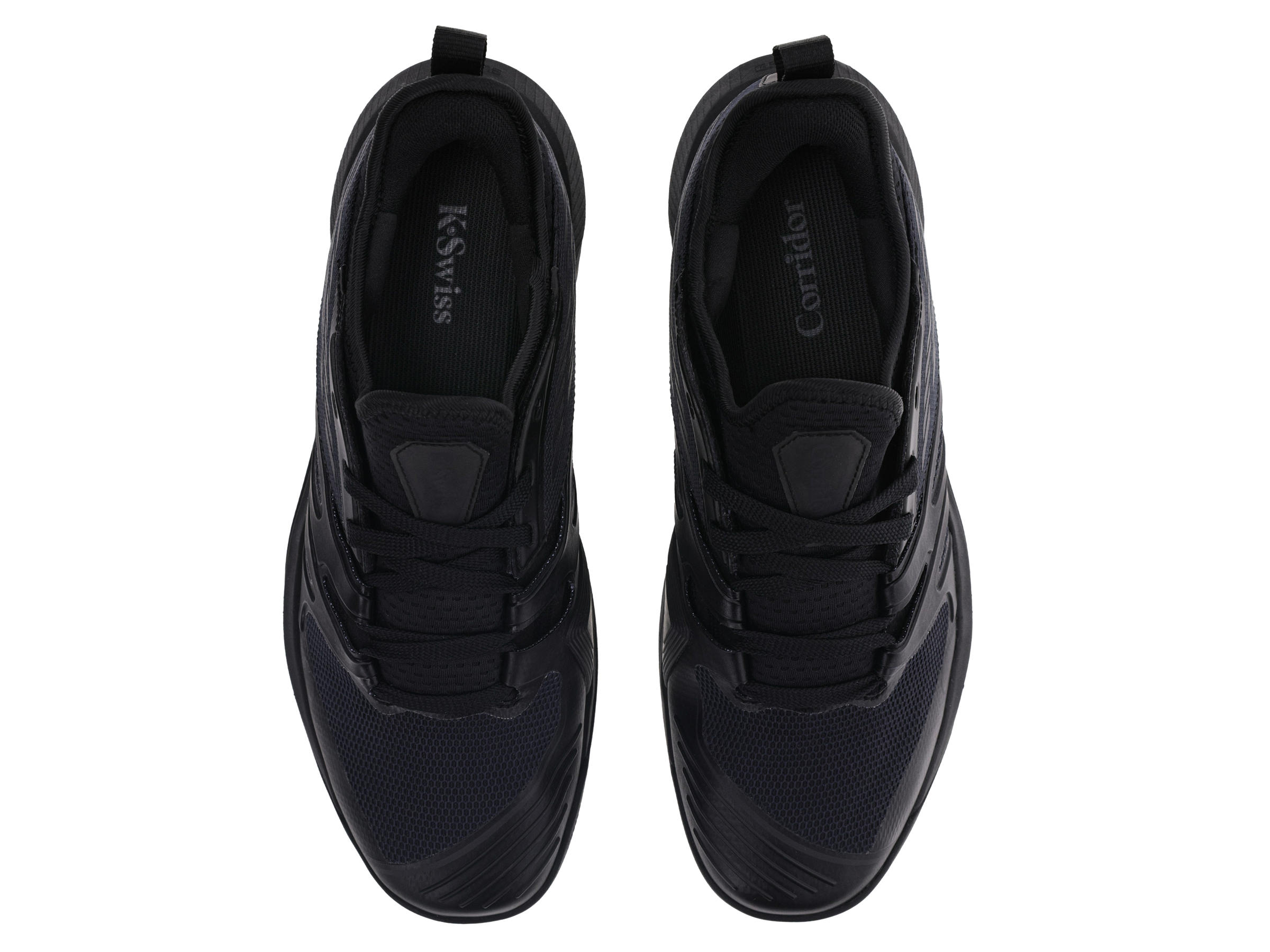 SPEEDTRAC X CORRIDOR Men's Running Shoes - Black | Lightweight & Breathable for Jogging, Gym Workouts & Outdoor Activities