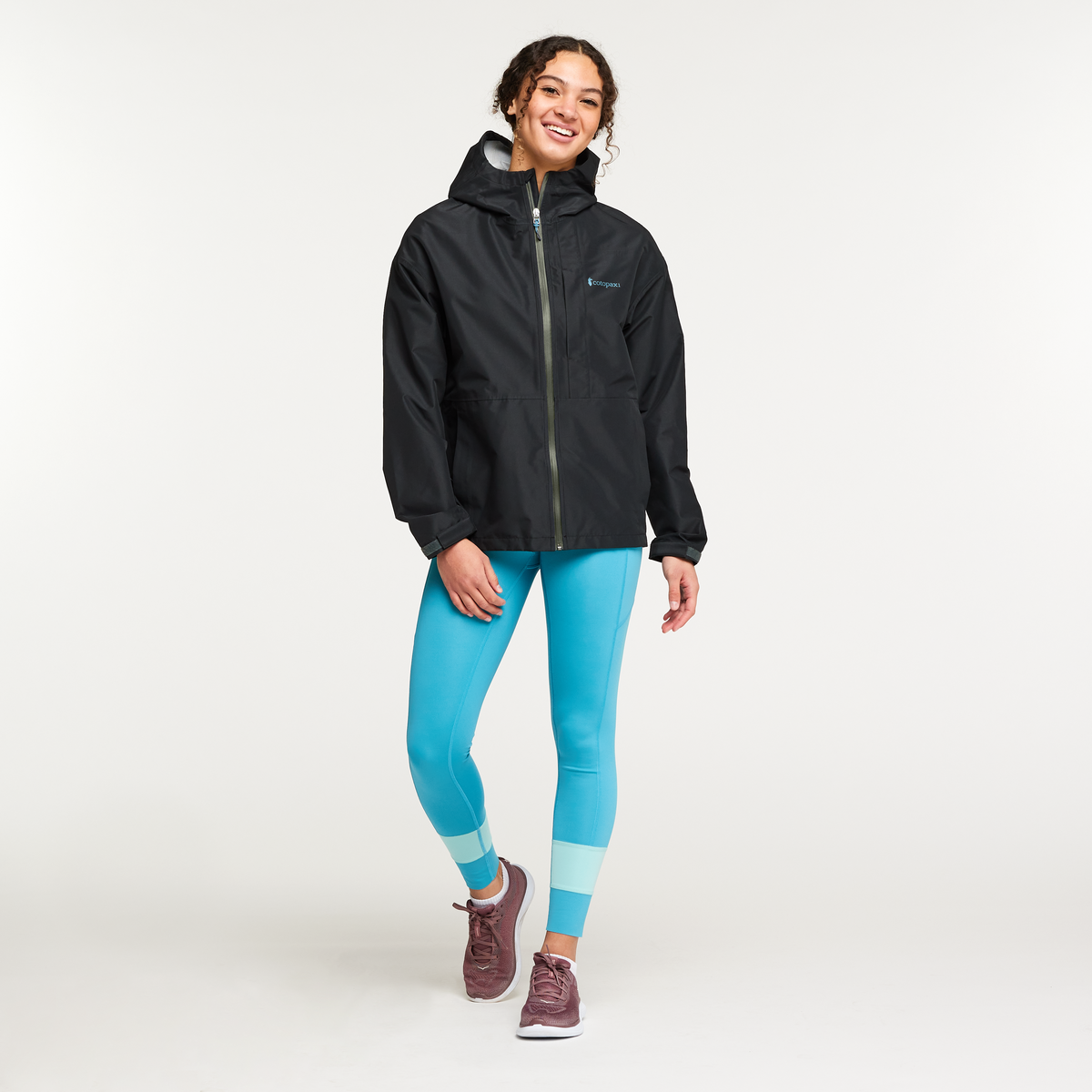 Cotopaxi Cielo Women's Waterproof Rain Jacket - Lightweight Windproof Hiking Coat for Outdoor Adventures & Travel