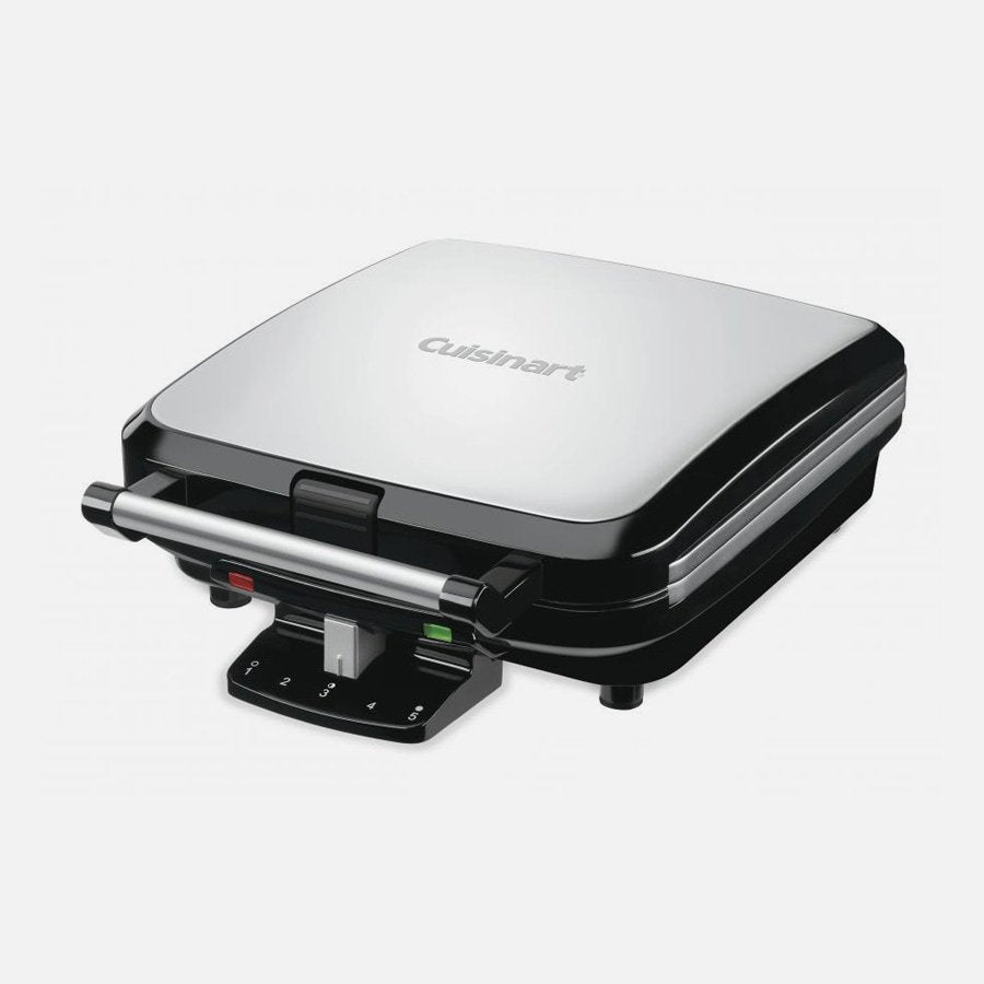 Refurbished Cuisinart WAF150 4-Slice Belgian Waffle Maker with Warranty - Perfect for Breakfast, Brunch & Family Gatherings
