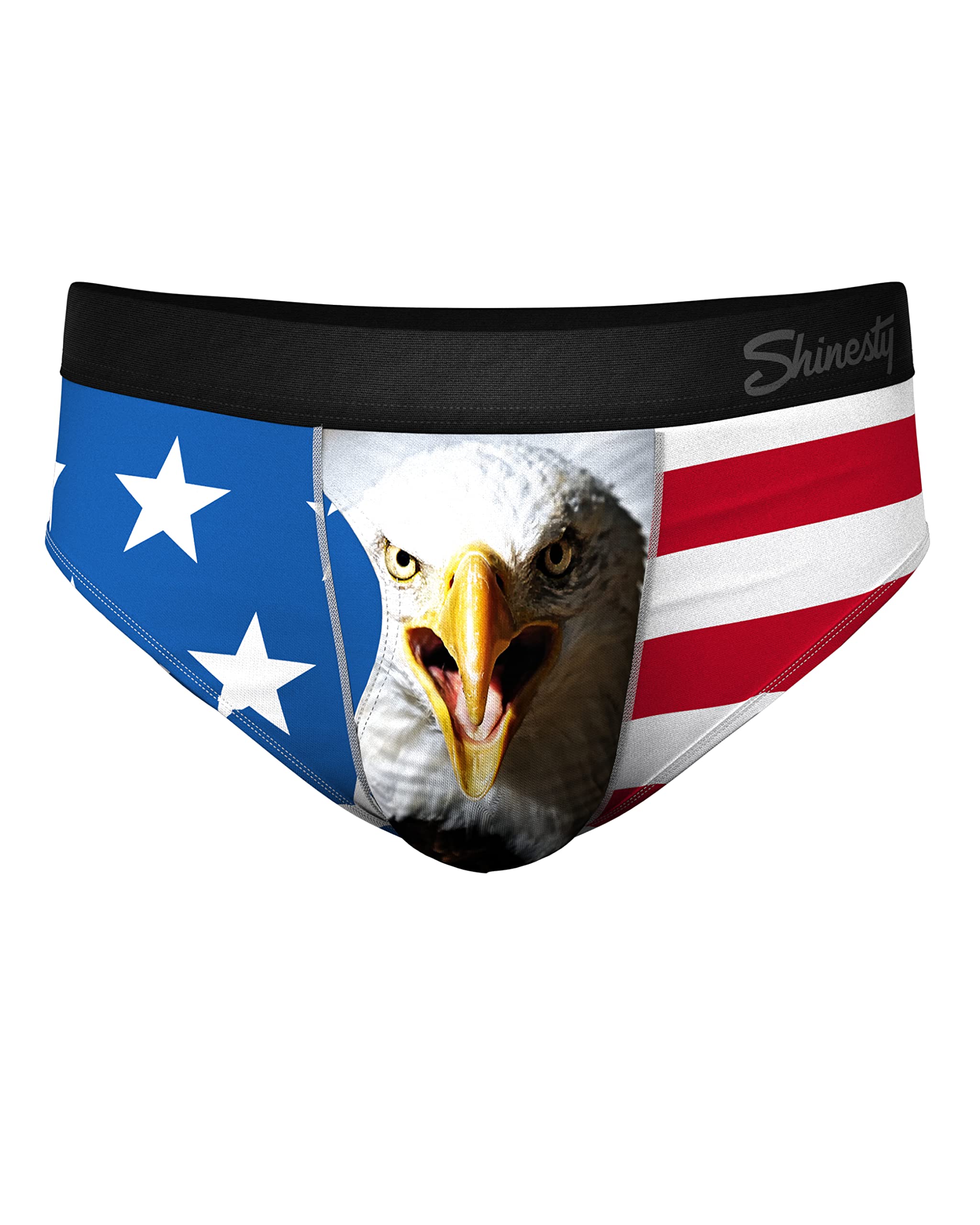 Shinesty Men's Anti-Chafing Underwear - Moisture Wicking Breathable Boxer Briefs for Comfort & Support | Perfect for Hiking, Travel & Everyday Wear