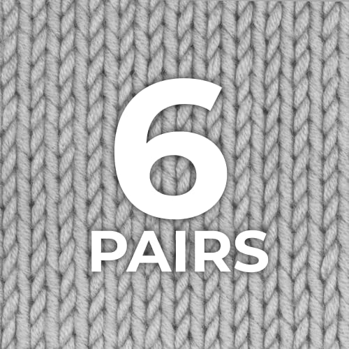 Gray - 6 Pairs