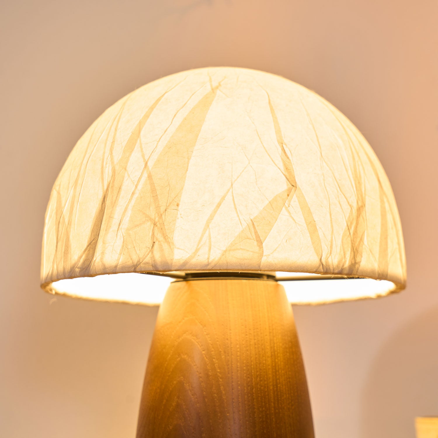 Myco Mushroom Table Lamp - Modern LED Night Light for Bedroom, Nursery, Living Room - Soft Glow & Energy Efficient - Perfect for Relaxation & Decor