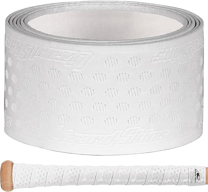 Lizard Skins DSP Ultra Bat Grip - Diamond White | Baseball & Softball Bat Handle Grip Tape for Enhanced Control & Comfort | Perfect for Training, Games & Outdoor Sports