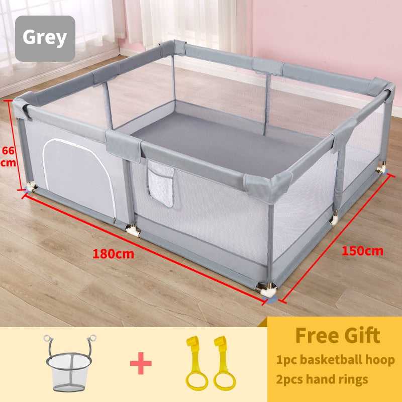 Best Kids Strong Playpen with Soft Foam Protector - Safe & Durable Baby Play Yard for Indoor & Outdoor Use - Perfect for Playtime, Learning, and Child Safety