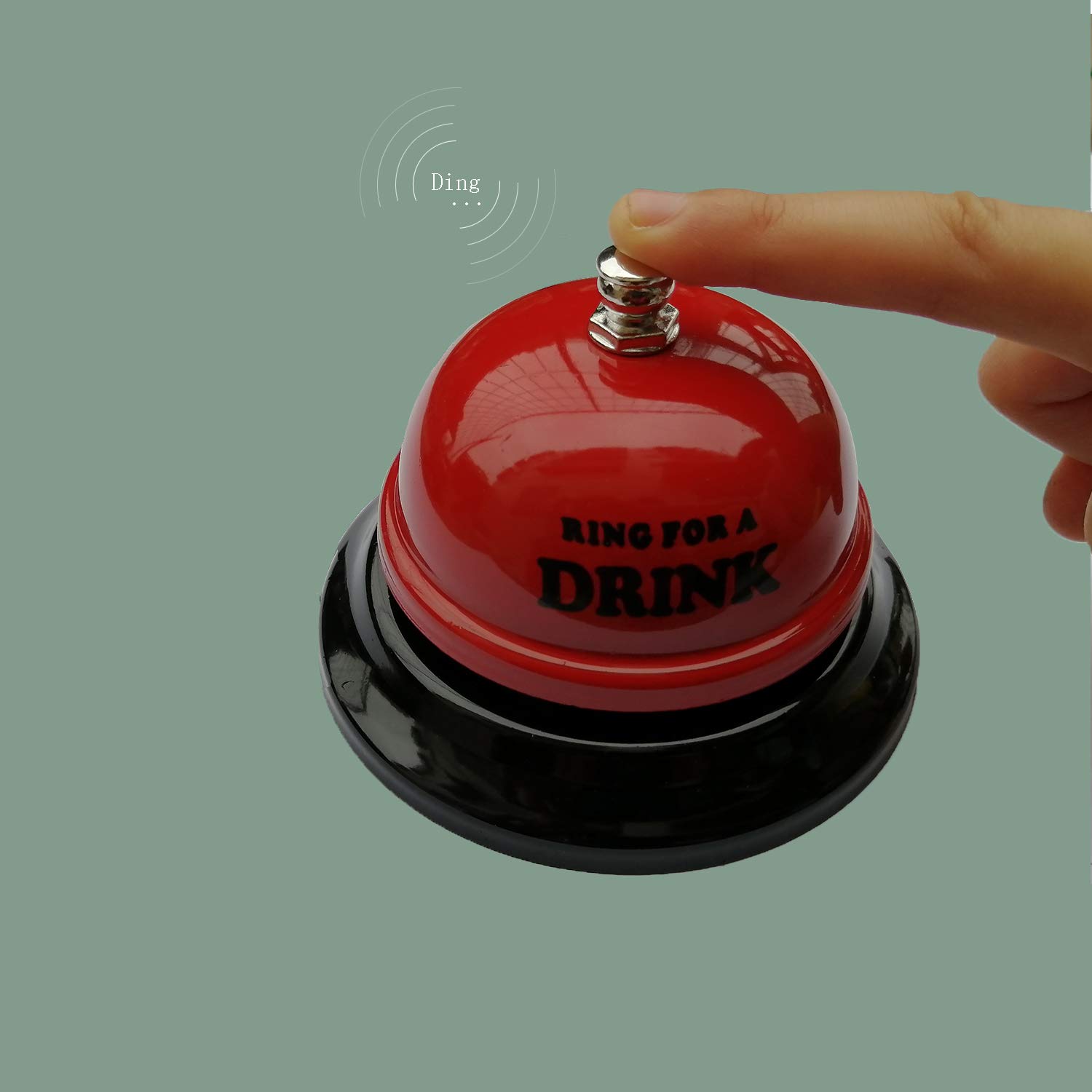 Stylish Call Bell for Desk, Kitchen & Bar - Durable Service Ring with Loud Sound - Perfect for Restaurants, Offices & Home Use