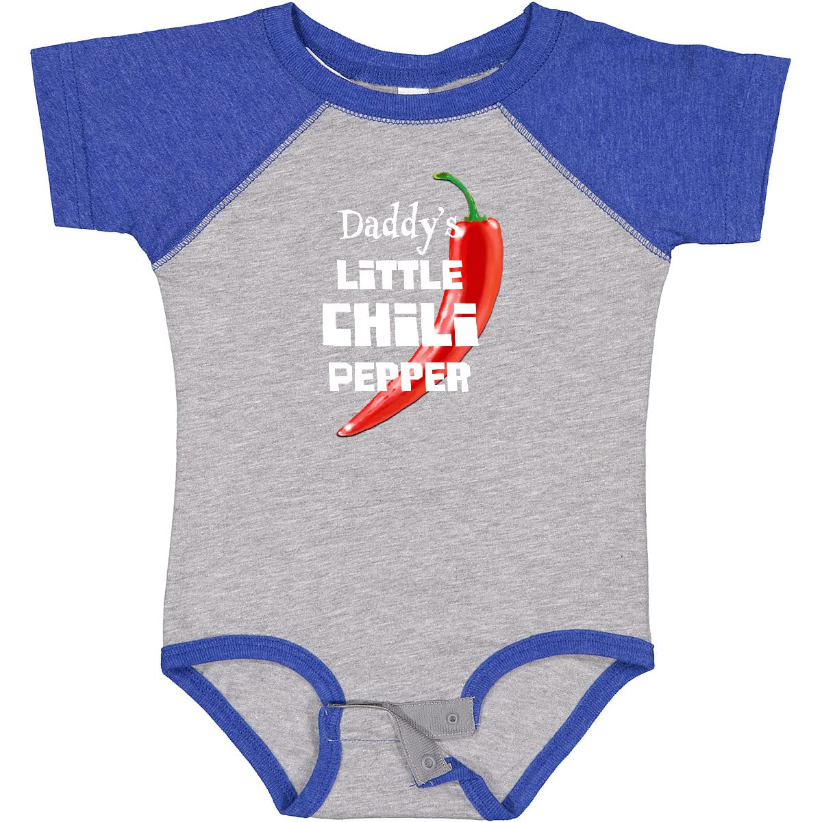 Inktastic Daddy's Little Chili Pepper Baby Bodysuit - Cute Infant Onesie for Newborns & Toddlers - Perfect for Family Photos, Holidays & Special Occasions