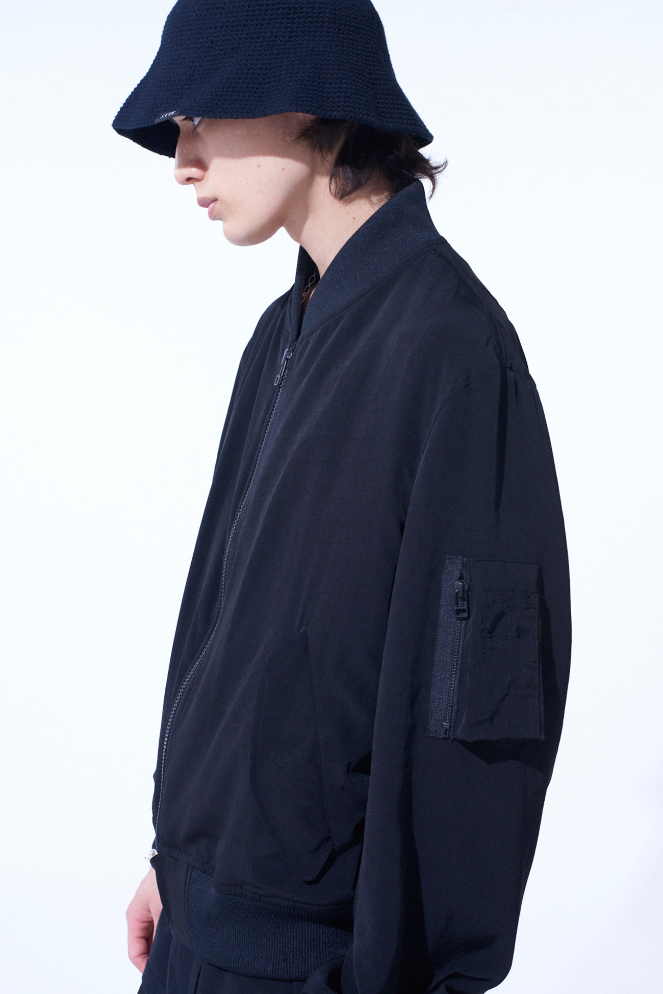 Stylish Crepe de Chine Bomber Jacket for Women & Men | Lightweight & Comfortable | Perfect for Casual Outfits, Streetwear & Layering