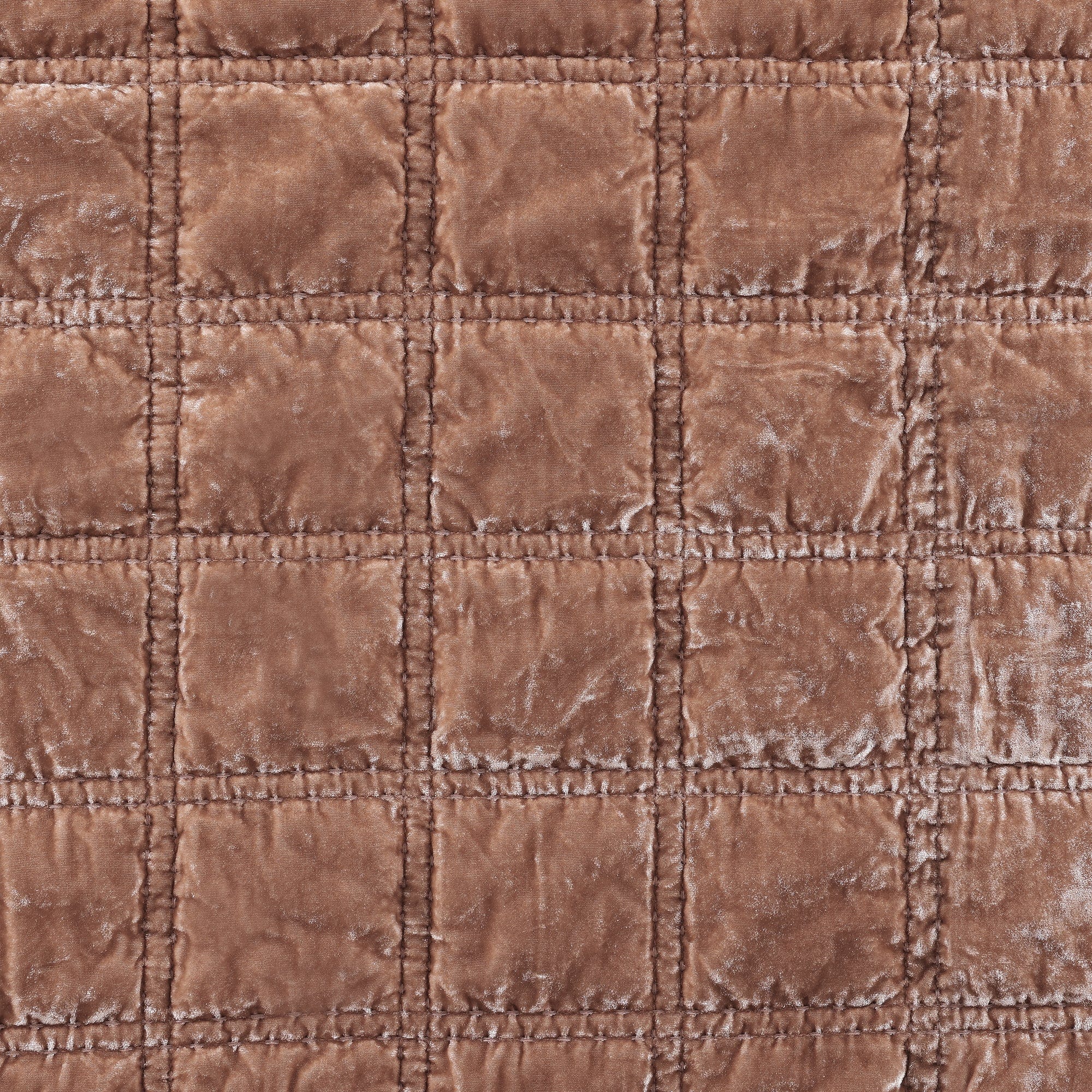 Luxury Stella Faux Silk Velvet Double Box Stitch Quilt Set - Queen Size Bedding with Premium Soft Fabric for Cozy Bedroom Decor & Hotel Style Comfort