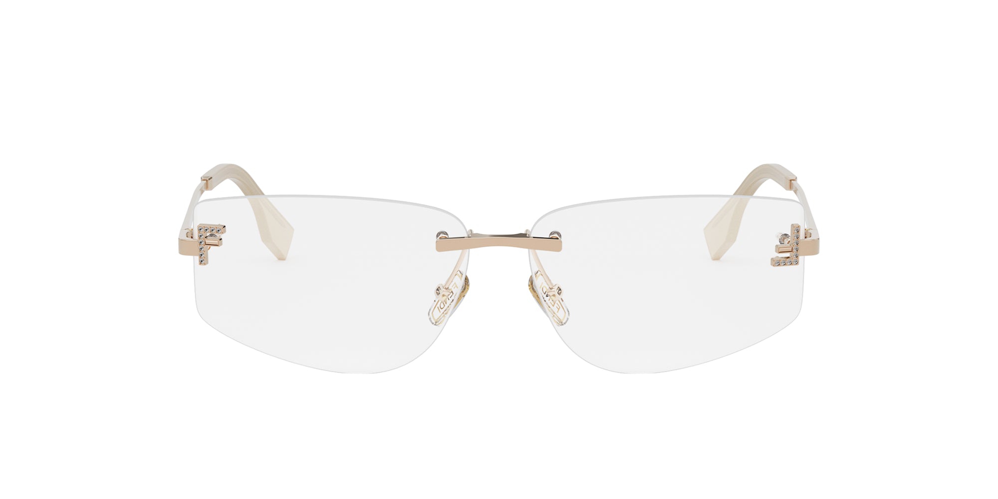 Fendi First Crystal FE5116US Women's Luxury Sunglasses - Stylish UV Protection for Fashion & Outdoor Activities