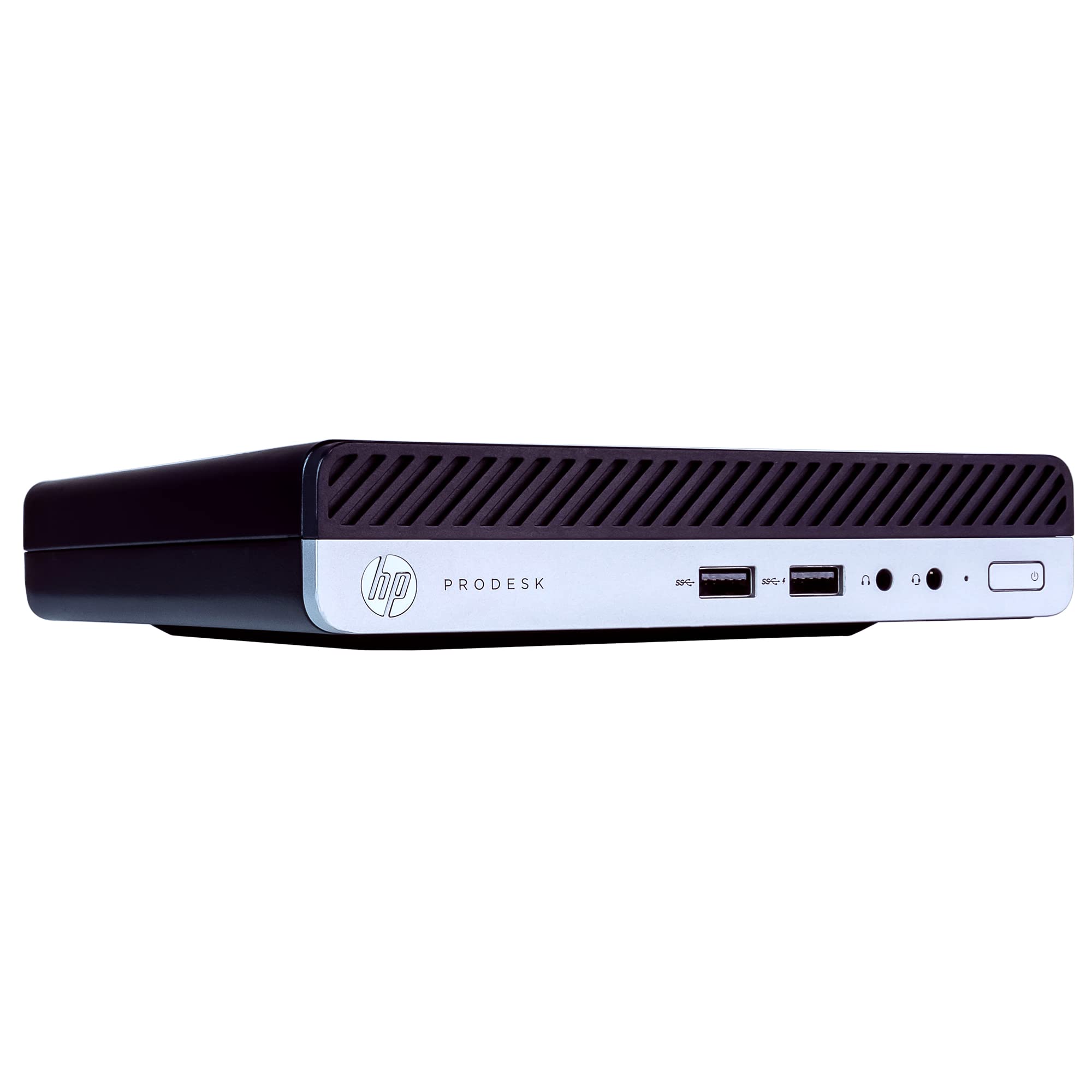 Renewed HP ProDesk 400G4 Desktop Computer - Intel Core i5-8500T Hexa-Core, 8GB DDR4 RAM, 256GB SSD, WiFi & Bluetooth - Includes DP to HDMI Adapter & VESA Mount with 16” HDMI/DP Cables | Perfect for Home Office, Business Workstations & Remote Learning