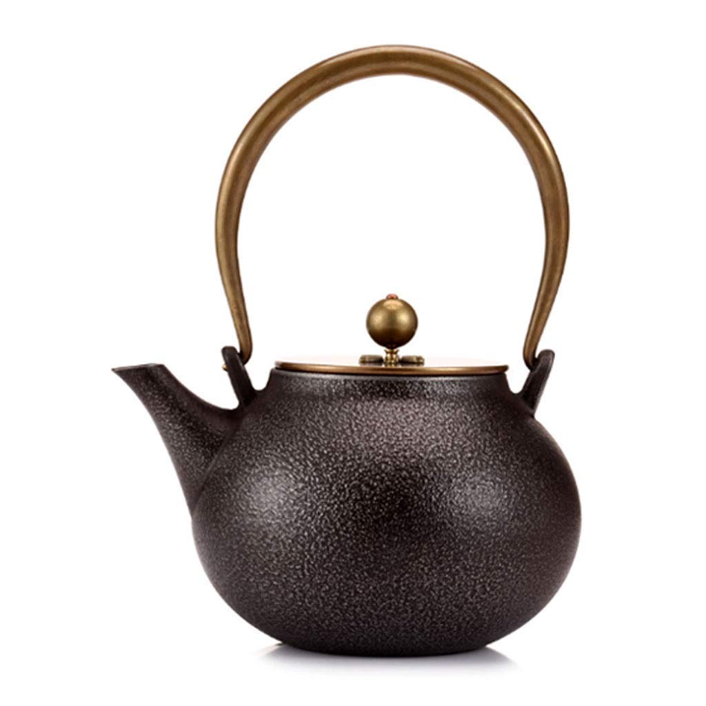 Premium Cast Iron Teapot with Strainer - 1200ml Japanese Tetsubin Style, Heat-Resistant & Durable for Home, Office, or Tea Parties - Perfect for Brewing Loose Leaf Tea, Herbal Tea, or Chinese Tea Ceremonies