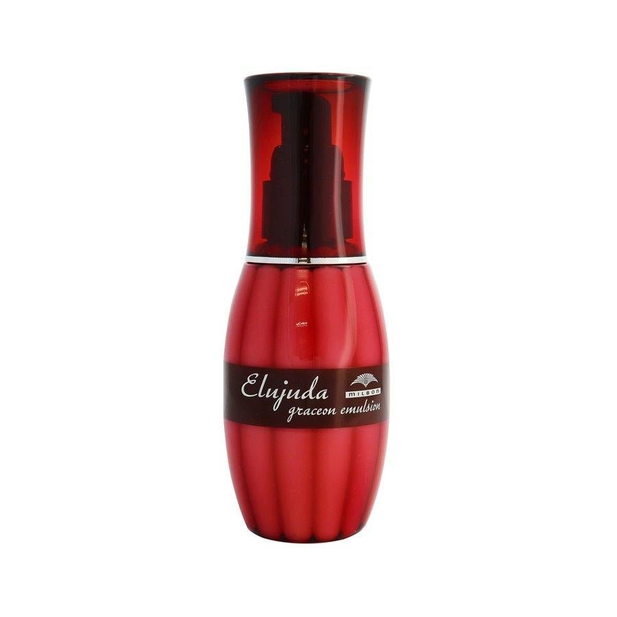 Milbon Elujuda Graceon Hair Emulsion 120g - Professional Hair Treatment for Damaged Hair, Frizz Control & Shine - Perfect for Salon-Quality Results at Home