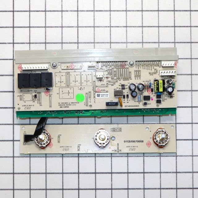 WH12X10614 Washing Machine Control Board Replacement Part - Compatible with Maytag, Whirlpool, Kenmore - Fix Washer Spin, Drain & Water Level Issues (For Laundry Room & Home Appliance Repair)