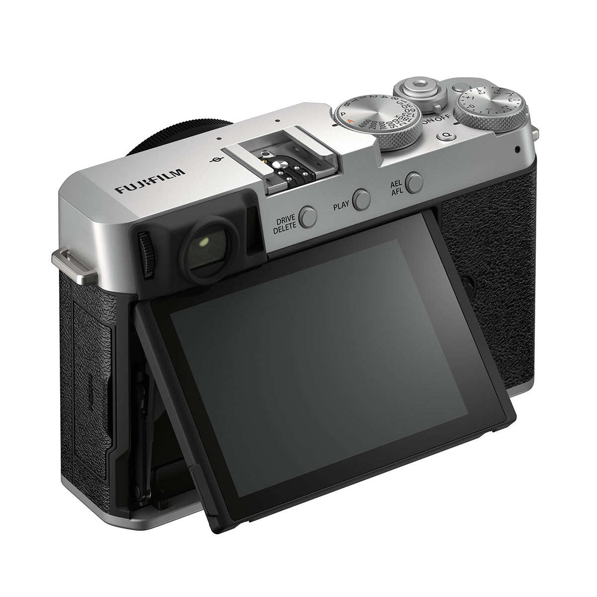 Fujifilm X-E4 Mirrorless Digital Camera Body - Silver | Compact & Lightweight for Travel, Street & Portrait Photography