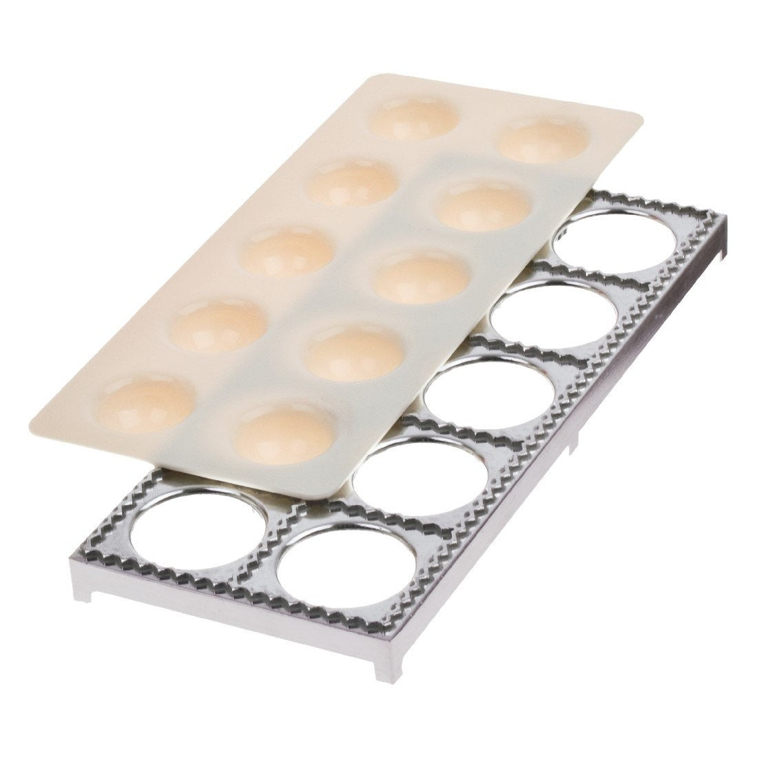 Premium Al Dente Ravioli Maker - Large Pasta Press for Homemade Italian Dumplings | Perfect for Family Dinners, Italian Cooking Classes & Gourmet Pasta Making