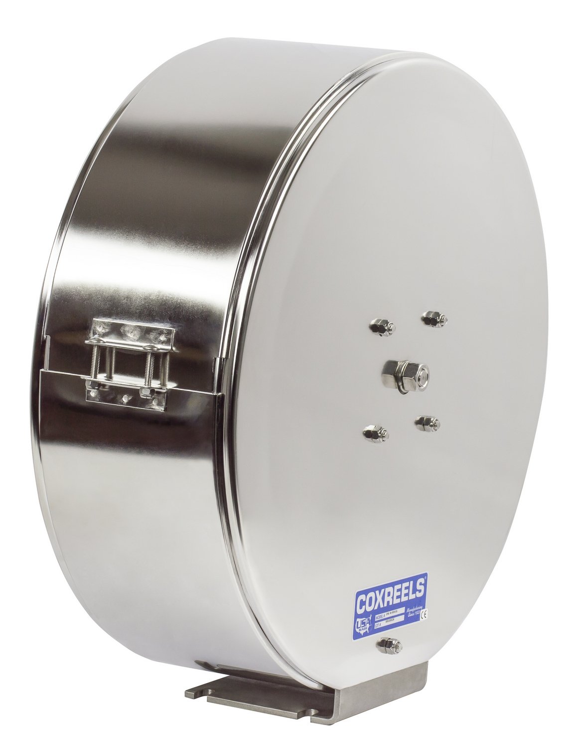 **Coxreels ENL-N-450-SS Stainless Steel Spring Rewind Enclosed Hose Reel – 1/2