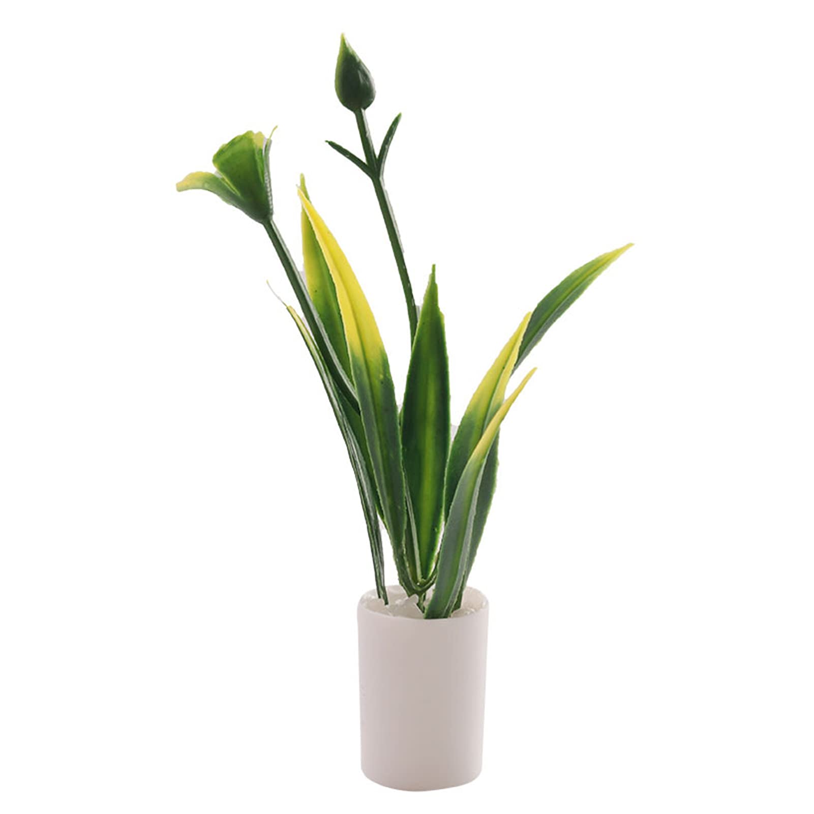 ZTGD Mini Simulation Potted Plants - Realistic Dollhouse Accessories for Micro Landscape, Christmas Decor, Birthday Gifts - Perfect for Home Decoration, DIY Crafts, and Photography Props