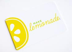 QuickGifts Lemonade Restaurant Gift Card - Perfect for Birthdays, Anniversaries & Special Occasions | Digital & Physical Gift Card Options