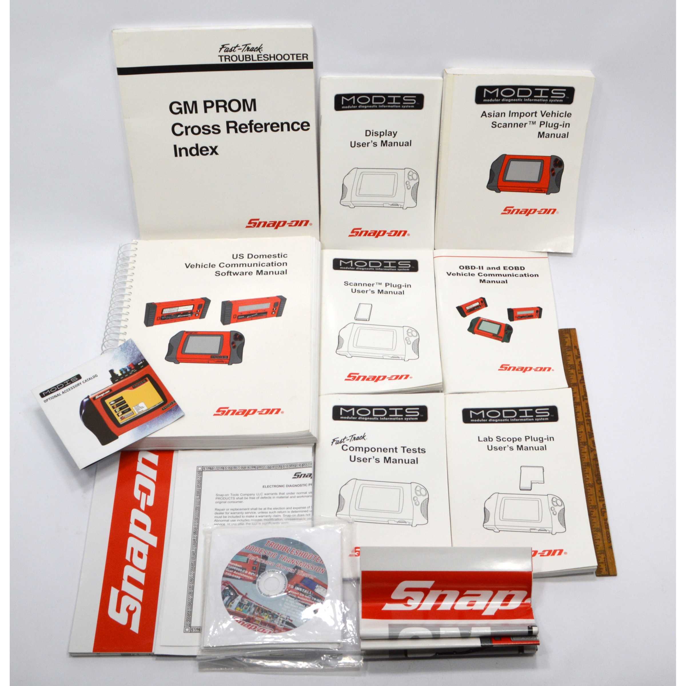 Refurbished Snap-On MODIS Scanner Diagnostic Set EEMS300 with Software Kit | Professional Auto Repair & OBD2 Scanning Tool for Mechanics