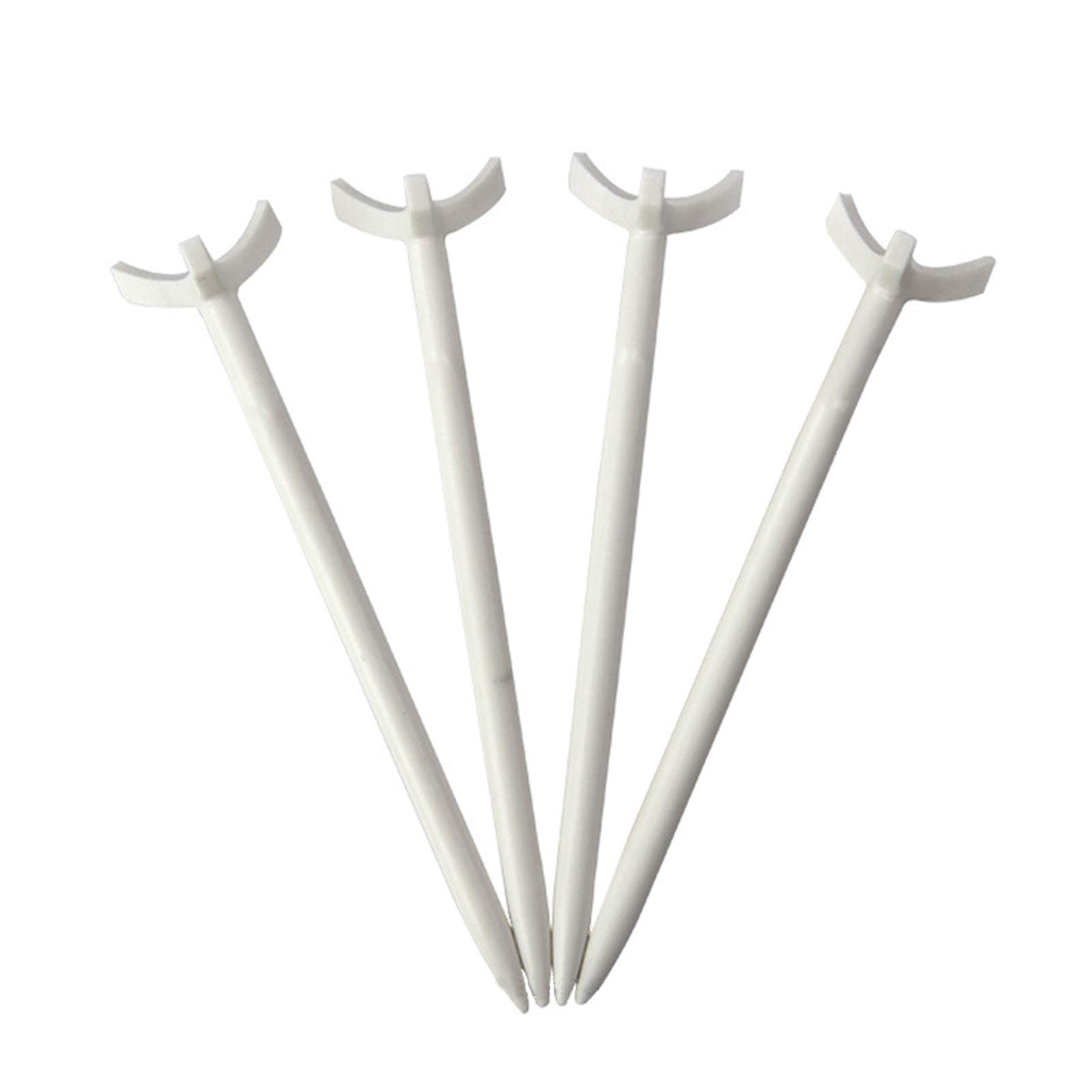 RIYIFER 16X90mm Golf Tees - 50Pcs Durable Plastic Golf Tees with Low Resistance & Stable Elbow for Improved Swing Performance | Perfect for Driving Range, Practice & Tournament Play