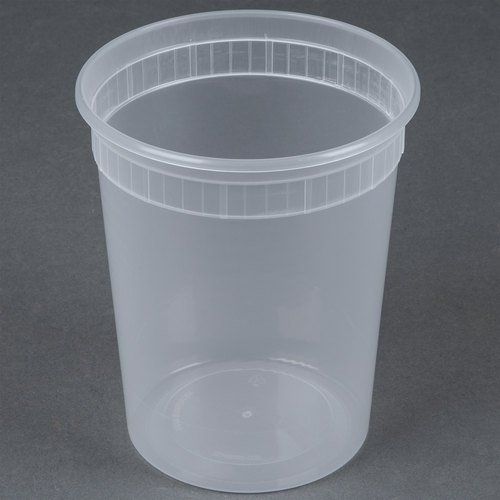 Bulk 480 Pack of 32 oz Plastic Soup Containers with Lids - Disposable Food Storage Containers for Takeout, Catering, Restaurants & Meal Prep