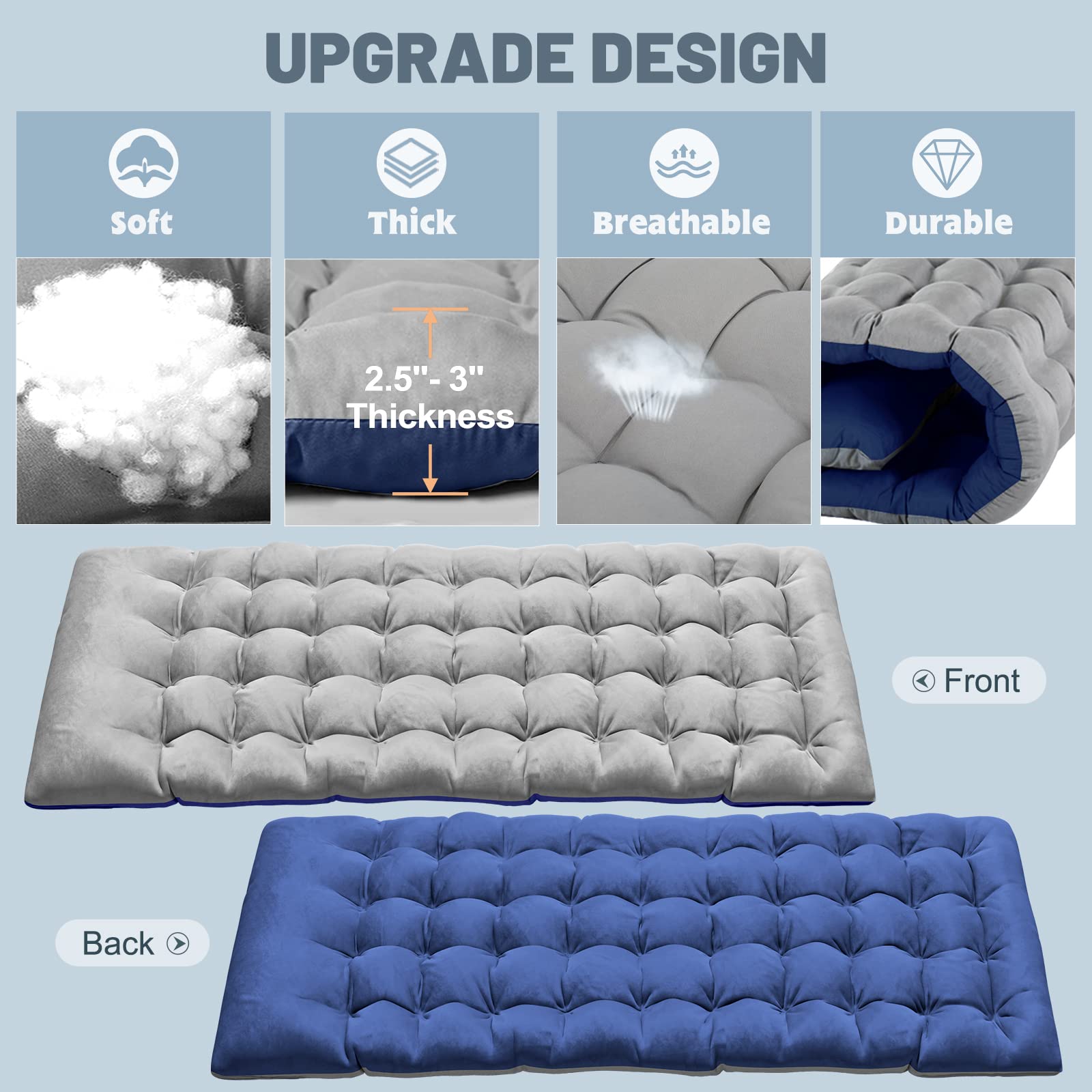 **SLSY XXL Folding Camping Cot for Adults - Portable Outdoor Sleeping Cot with Carry Bag - Perfect for Camping, Travel, Beach & Backyard Relaxation**