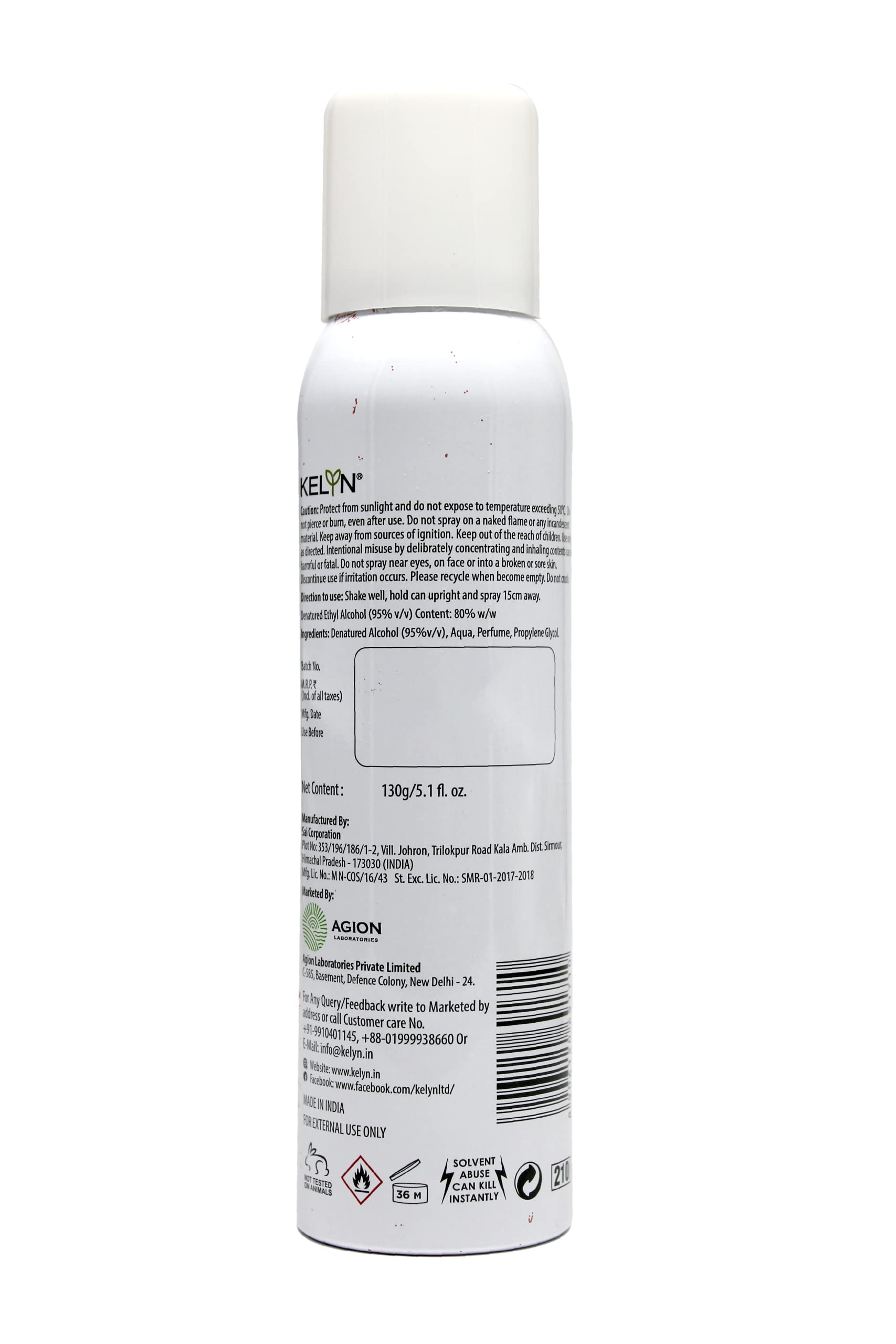 KELYN Long Lasting Paradise No Gas Body Spray for Women - Refreshing Floral Scent, Everyday Deodorant & Perfume (150ml) | All-Day Freshness for Work, Gym & Outdoor Activities