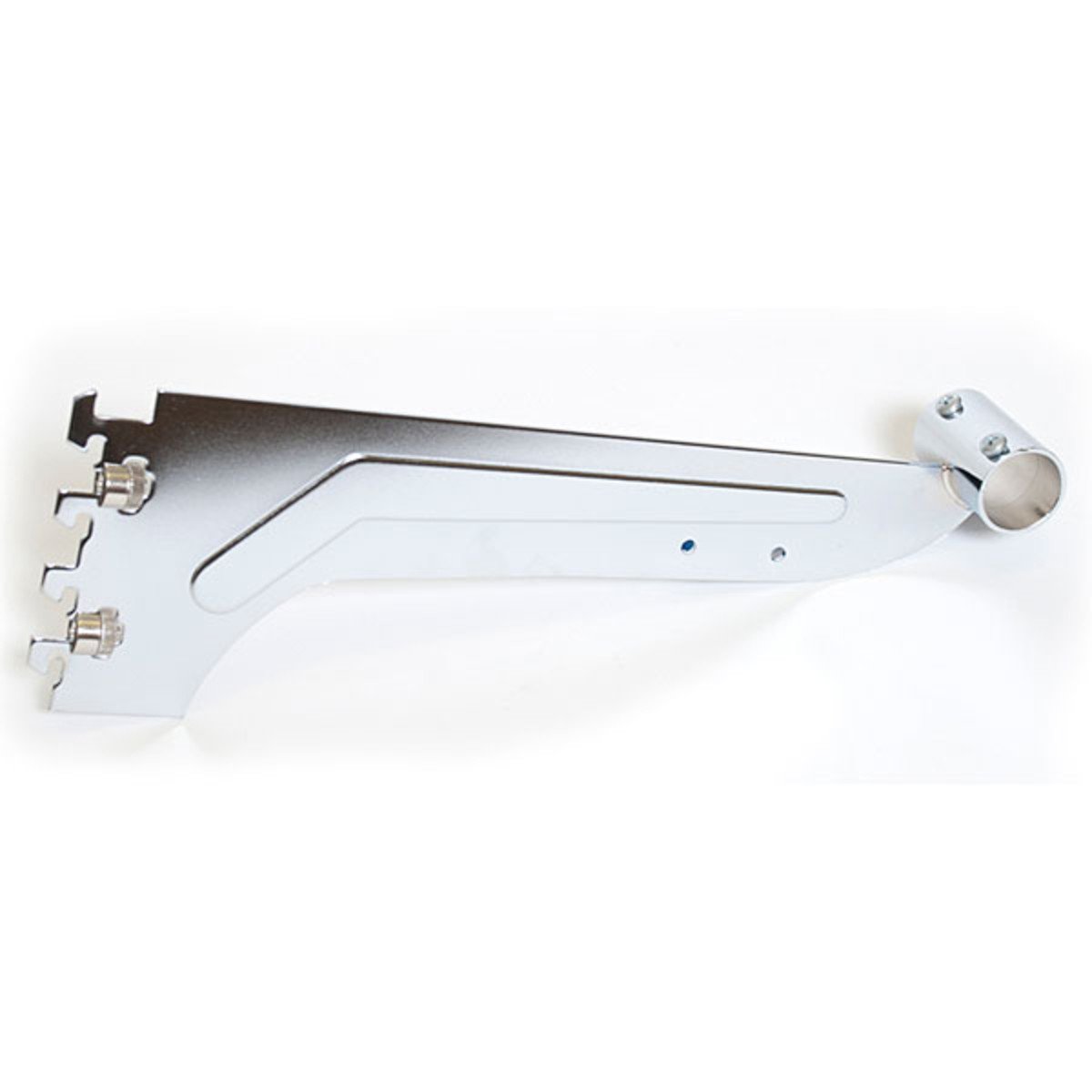 12 Pack Chrome Hangrail Brackets for 1-1/4