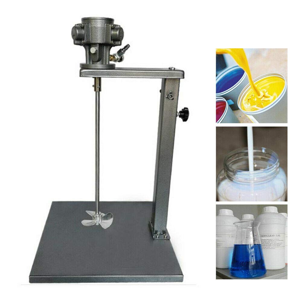 5 Gallon (20L) Pneumatic Paint Mixing Machine - Heavy Duty Coating Stirrer for Viscous Liquids, Ink & Dye | Perfect for Industrial Paint Shops, Auto Body Repair & Chemical Processing