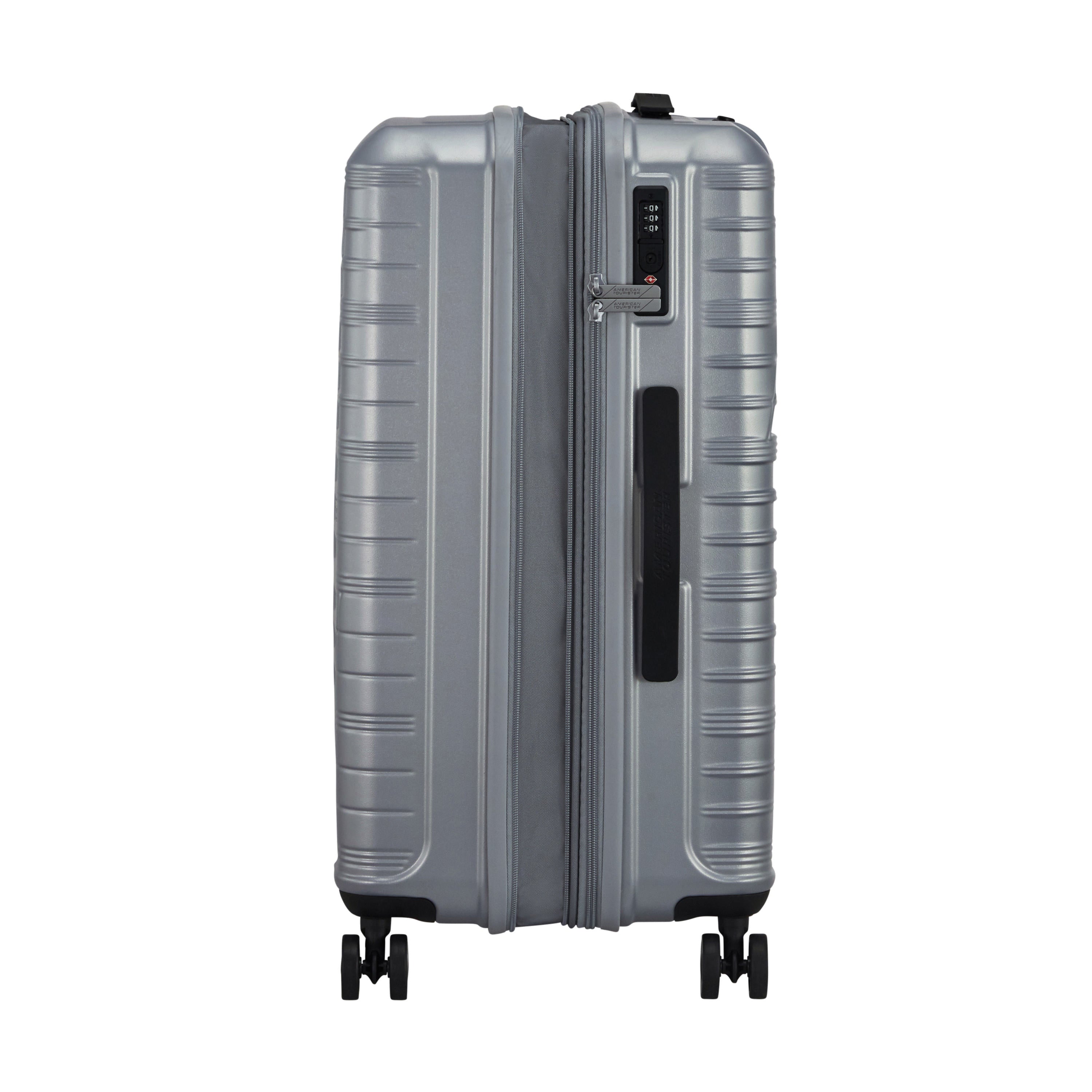 American Tourister Surftime Spinner Expandable Medium Luggage - 28 Inch Lightweight Hardshell Suitcase with 360° Wheels for Travel, Vacation & Business Trips