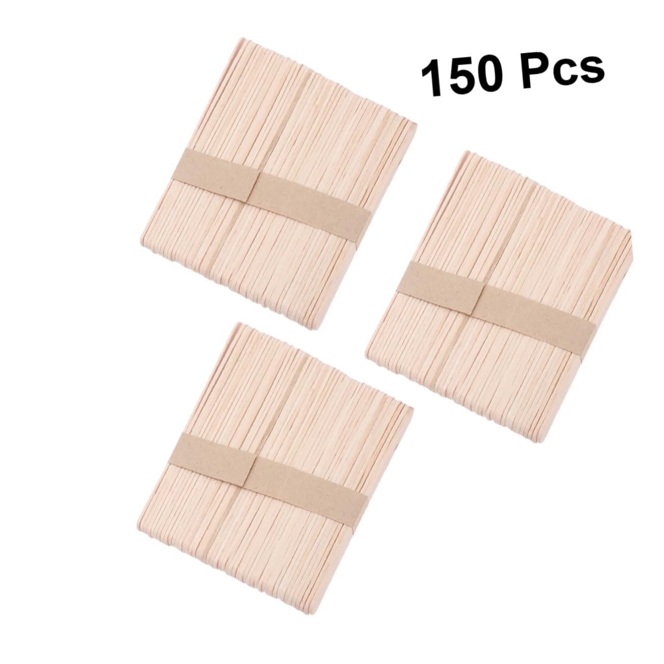 CANIGHT 150pcs Wooden Waxing Spatulas - Professional Wax Applicator Sticks for Hair Removal, Facial & Body Waxing - Ideal for Salon, Spa & Home Use