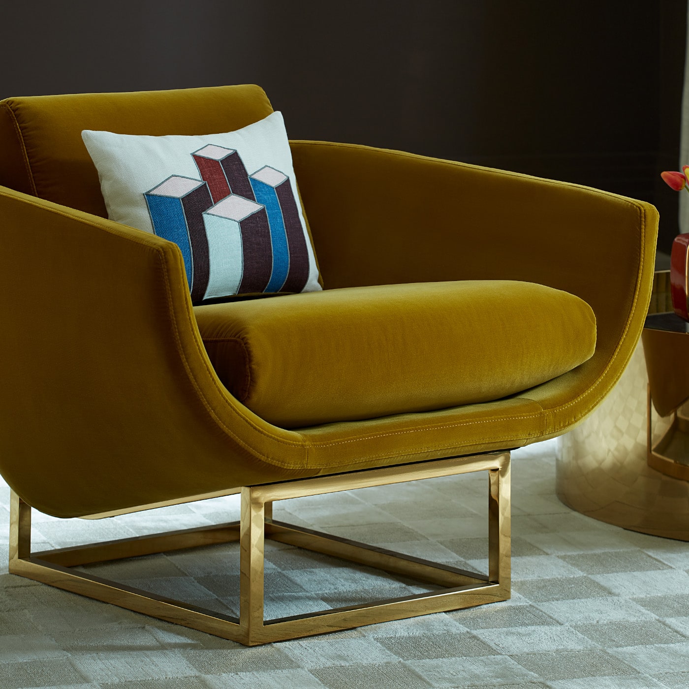 Beaumont Lounge Chair - Modern Comfortable Accent Chair for Living Room, Bedroom & Office - Perfect for Relaxing, Reading & Lounging