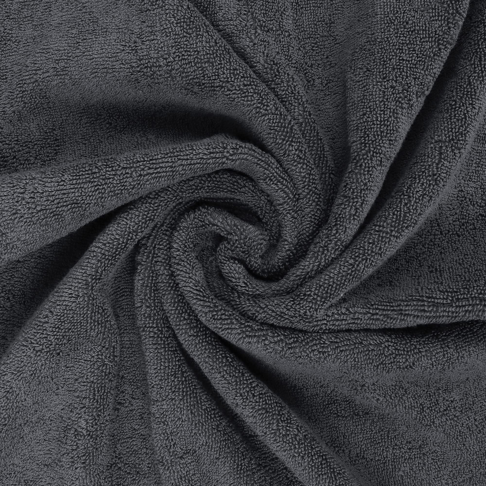 Premium 100% Ring-Spun Cotton Bath Towel Set (16-Pack, 27