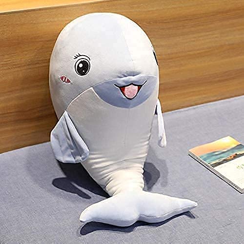 Adorable Soft Dolphin Plush Pillow - Cute Stuffed Animal Toy for Kids, Mushroom Sister Plushie, Creative Birthday Gift & Home Decor (40cm) - Perfect for Nursery, Bedroom, and Playtime Cuddles