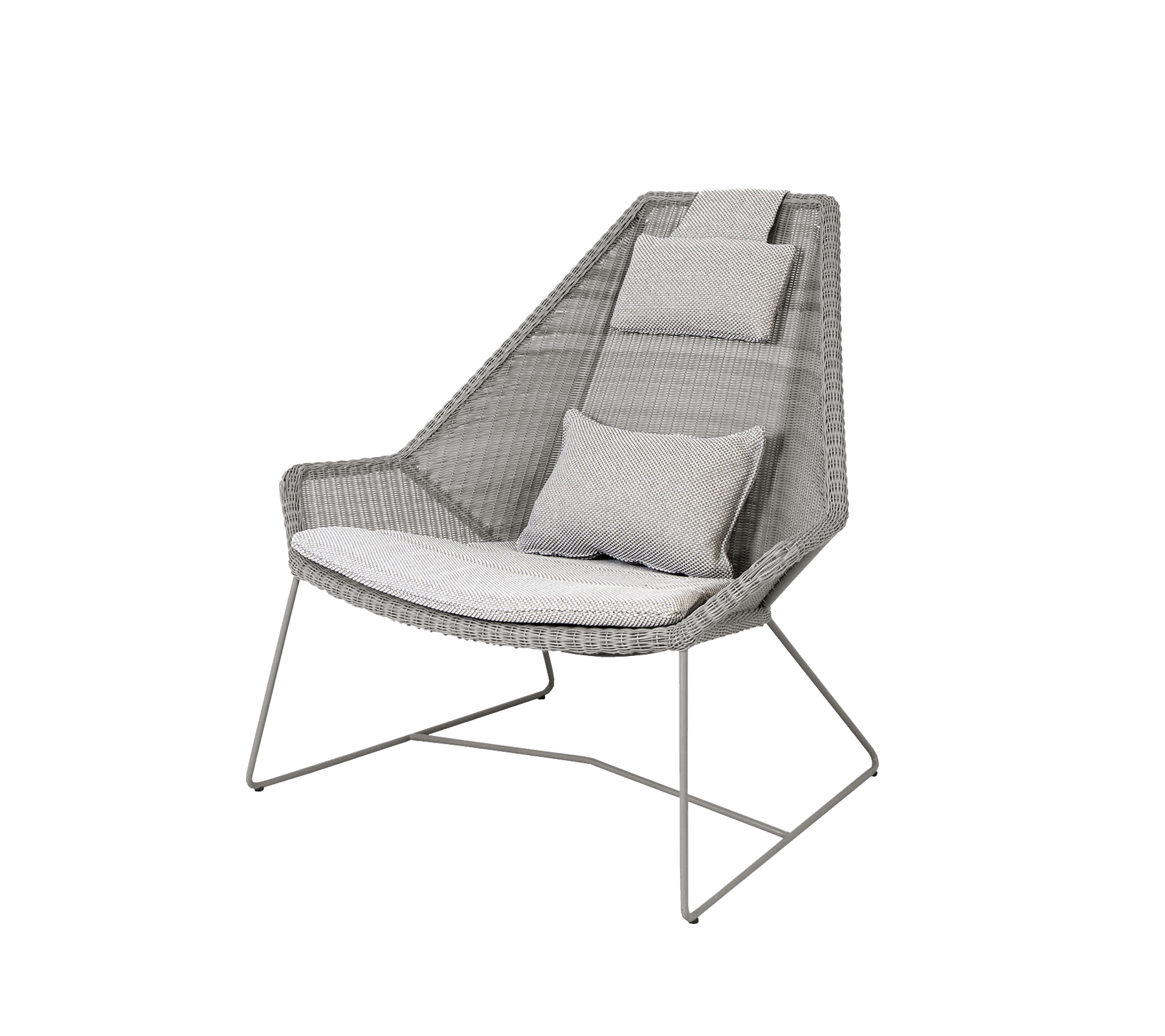 Breeze High Back Chair - Ergonomic Office Chair with Lumbar Support for Home & Office Workspace - Perfect for Long Hours of Sitting