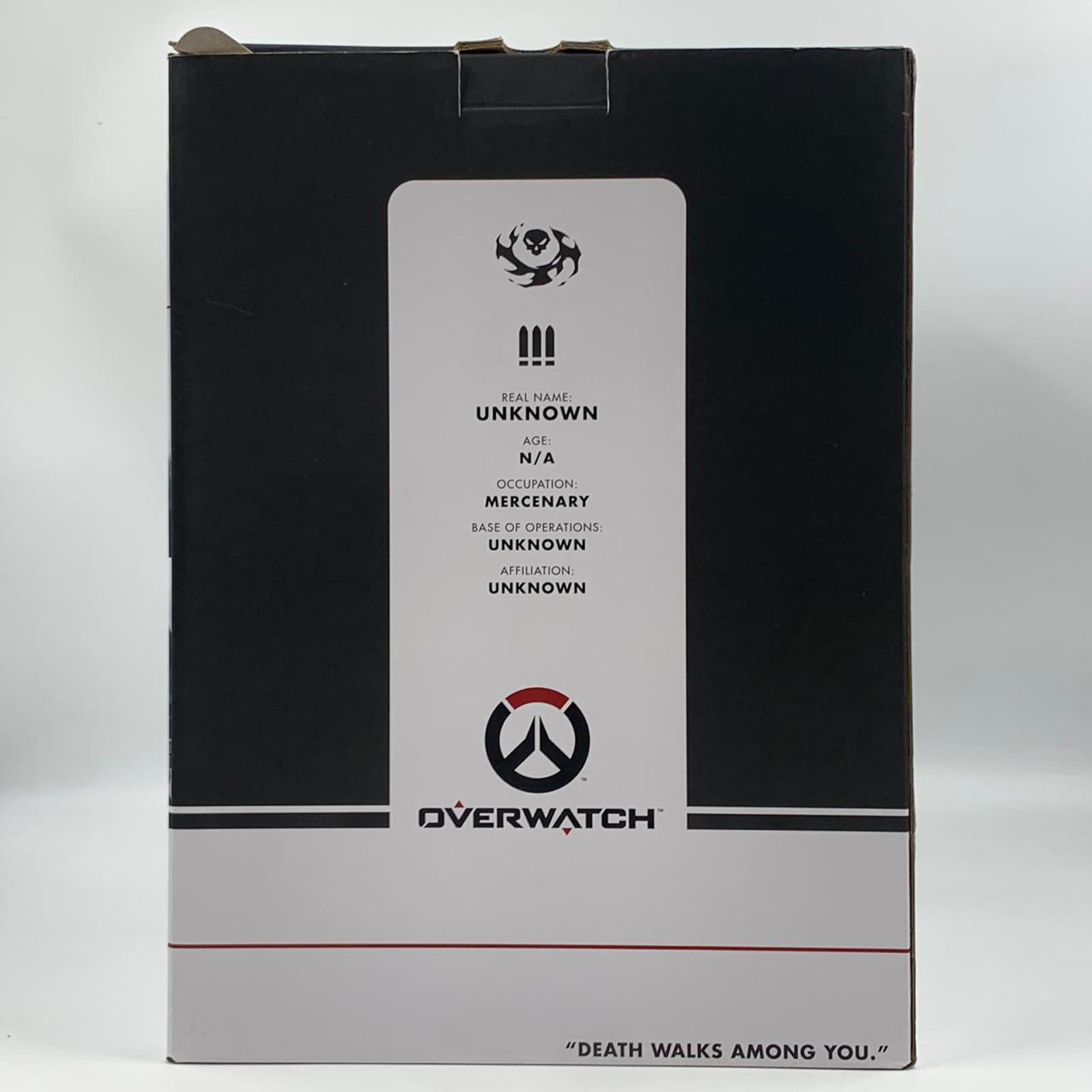 Blizzard Overwatch Reaper Polystone 12-inch Collectible Statue - Official Gaming Merchandise for Display & Home Decor
