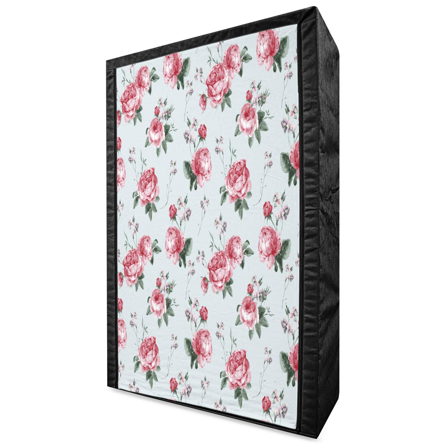 Ambesonne Rose Portable Fabric Wardrobe - 42.5
