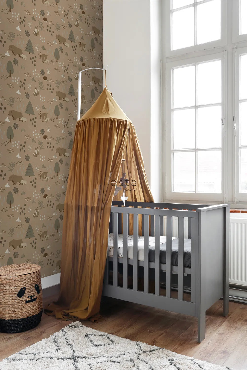 To The Moon and Back Canopy Dwellers - Premium Space-Themed Nursery Decor for Baby's Room | Perfect for Celestial Nursery Themes & Newborn Gifts