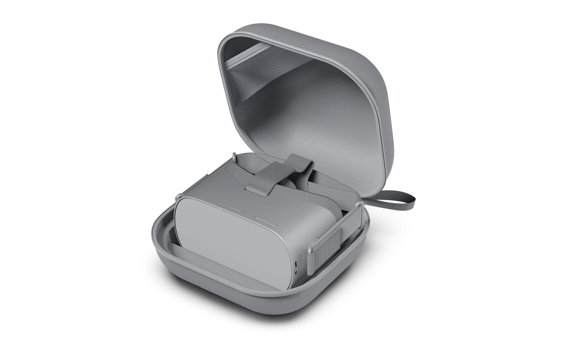 Oculus Go Stash Case - Grey | Protective Storage for VR Headset & Accessories | Perfect for Travel & Home Organization