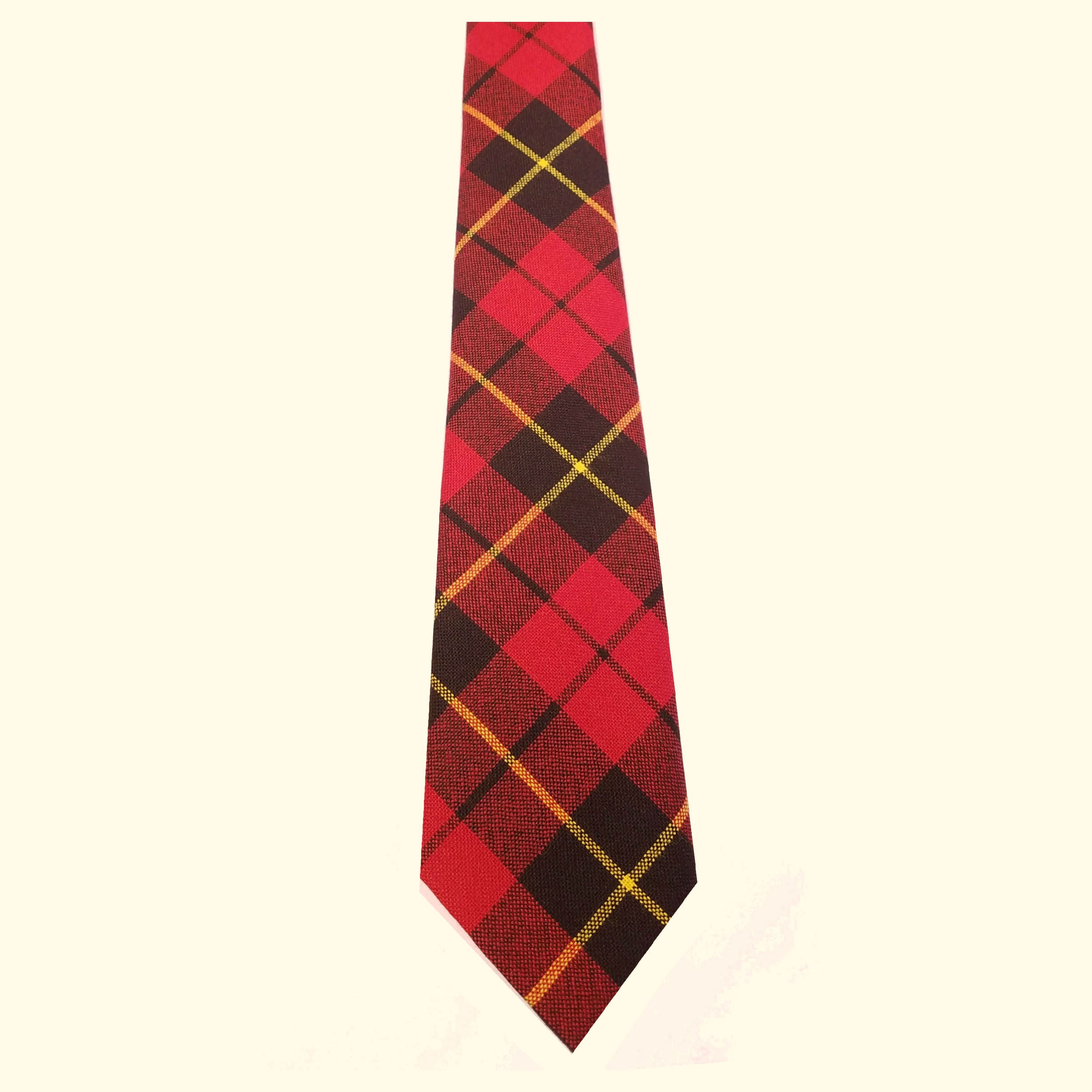 Premium Wool Tartan Neckties for Men - 99 Modern Color Patterns | Perfect for Weddings, Business & Formal Events