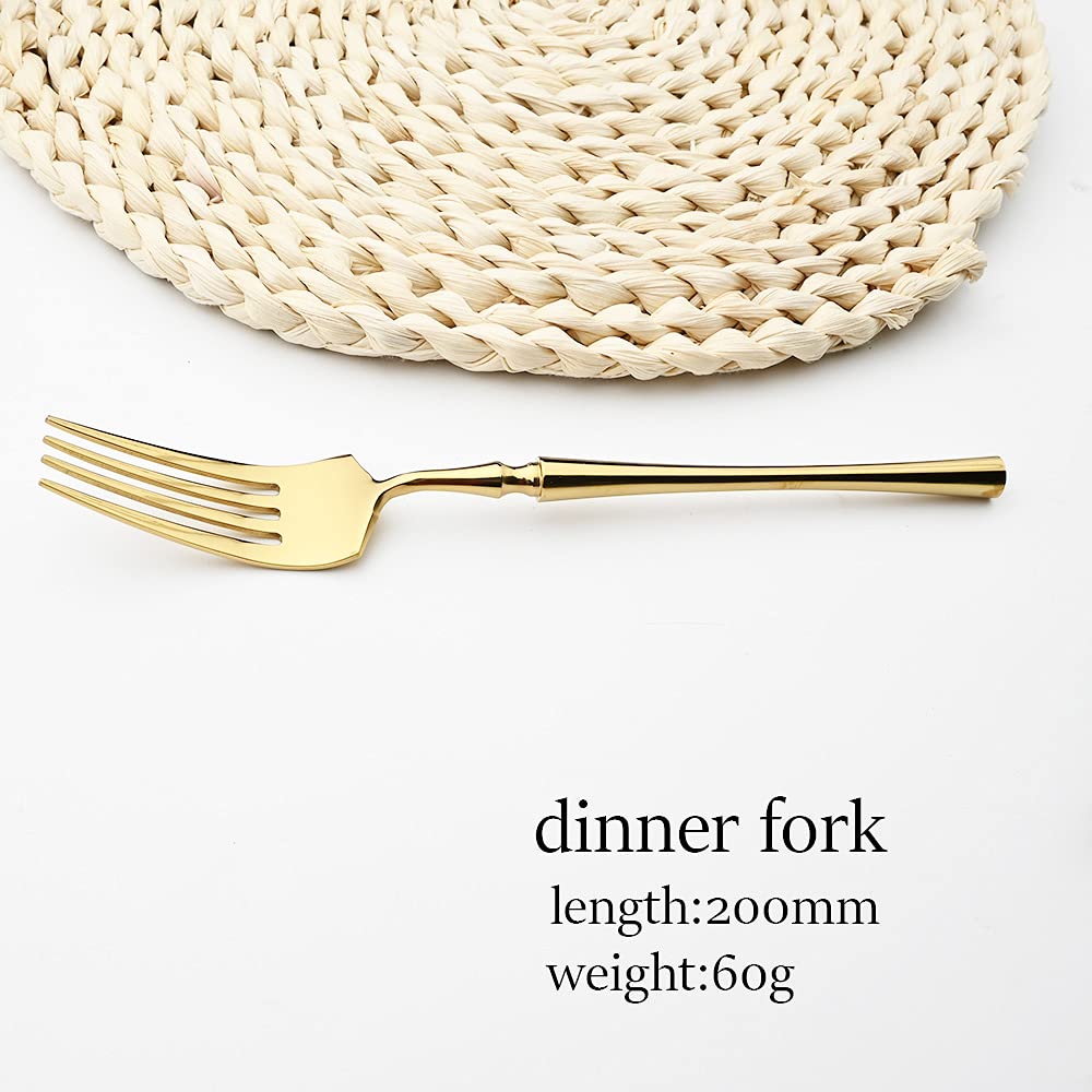 Premium 18/10 Stainless Steel Dinner Forks Set of 4 - 7.87