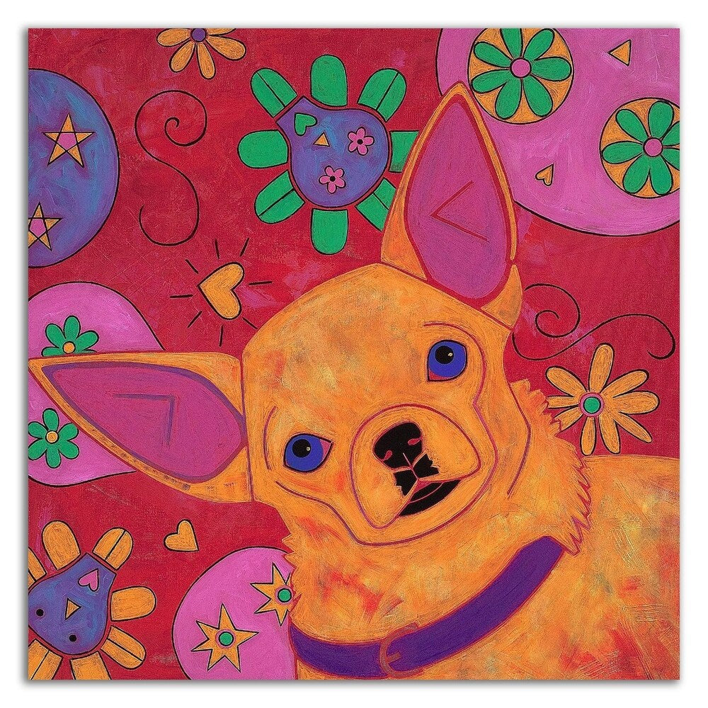 Bandito Mexicano by Angela Bond - Premium Canvas Wall Art Print, Ready to Hang - Perfect for Living Room, Bedroom & Office Decor