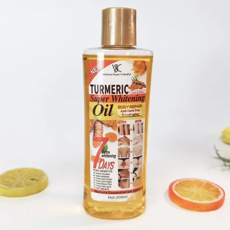 Pure Turmeric Essential Oil for Skin & Body Massage, Aromatherapy, Diffuser, Hair & Face Care - Anti-Wrinkle, Dark Spot Treatment - Perfect for Spa, Yoga & Home Relaxation