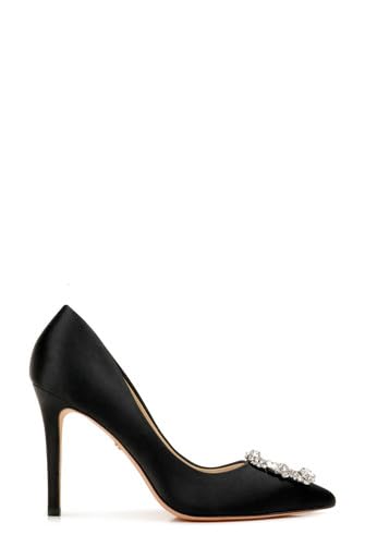 Badgley Mischka Women's Cher Pump - Elegant 3.75 Inch Stiletto Heel Dress Shoes for Women | Perfect for Weddings, Parties & Formal Events