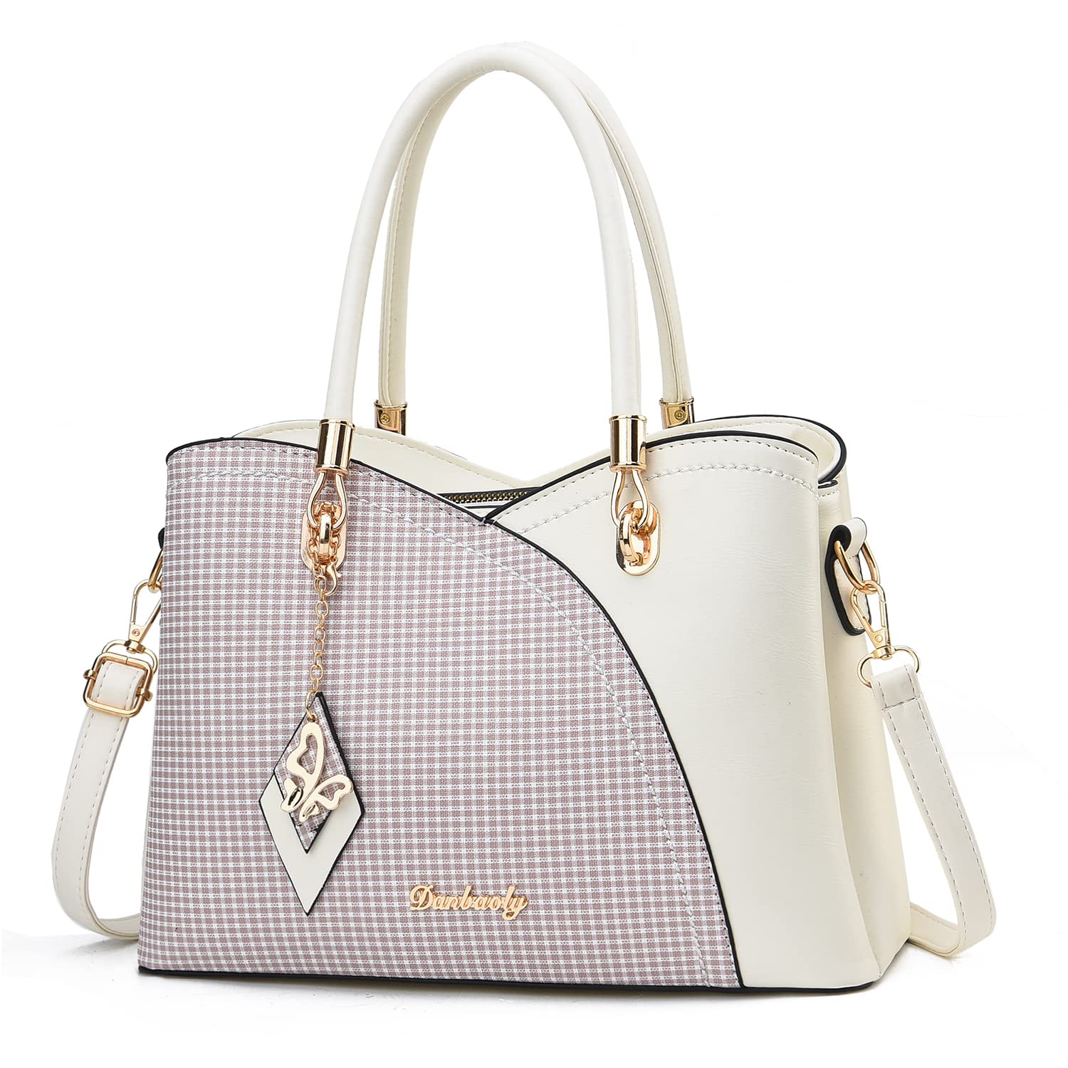 SiMYEER Women's Top Handle Satchel Bag - Stylish Shoulder Purse for Work & Travel