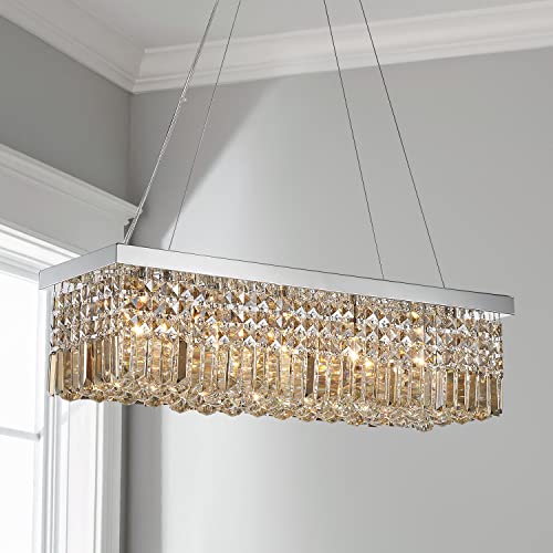 Champagne Crystal & Chrome Finish