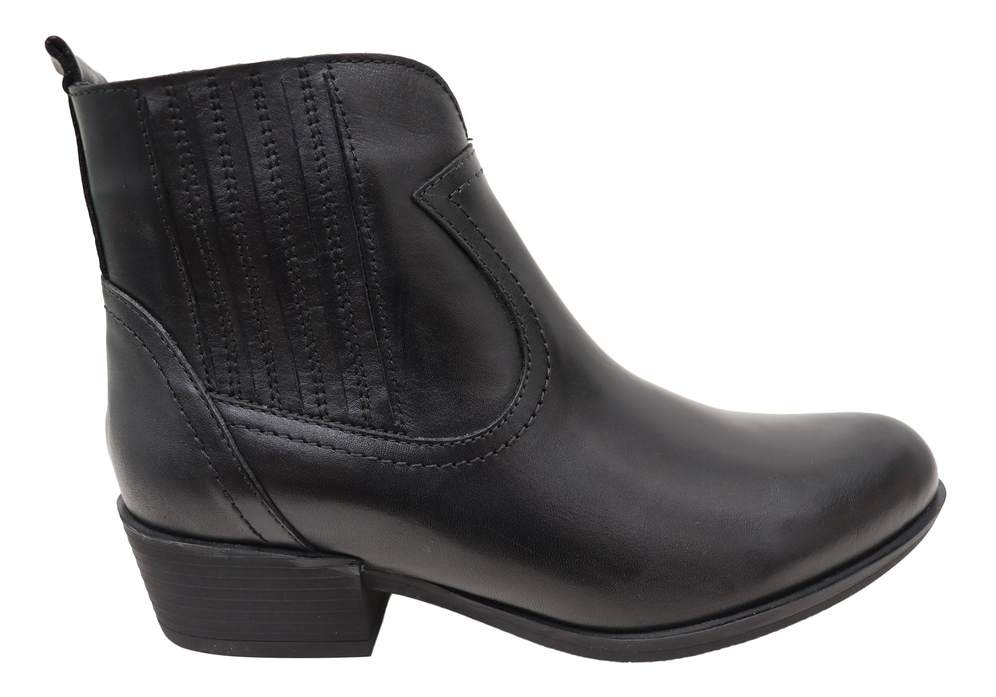 Orizonte Alotti Women's Comfortable Leather Ankle Boots - European Style Fashion Shoes for Casual Wear, Office & Outdoor Walking