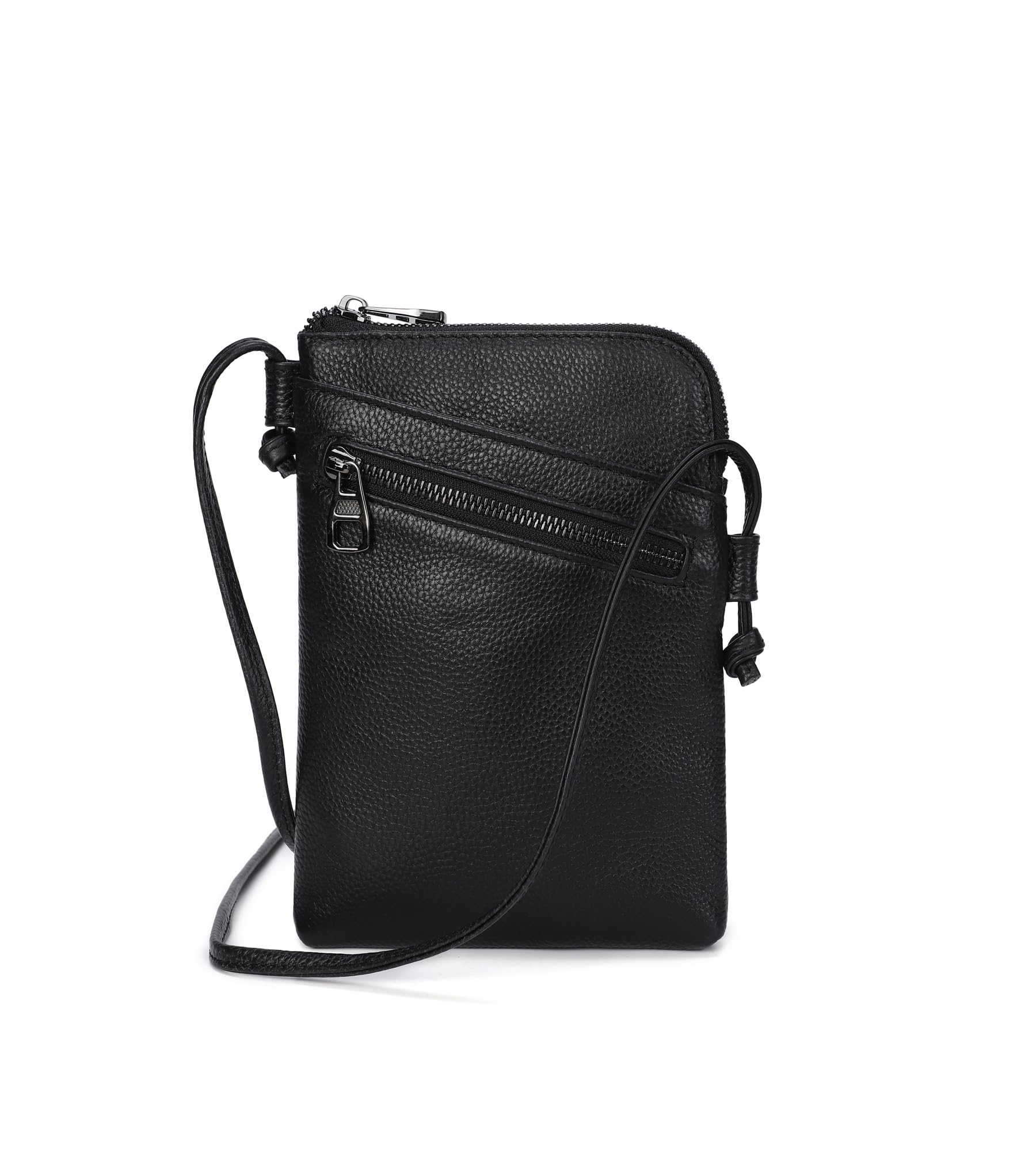 Genuine Leather Small Crossbody Bag for Women - Mini Phone Purse with Size Options (Small/Large) | Perfect for Everyday Use, Travel & Shopping
